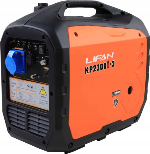 Prenosni inverter generator Lifan 2 kW tiho delujoč