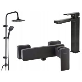   Optimized Name: Valvex ENZO ČRNA tuš pipa za umivalnik s črno dežno prho + 2 dodatna izdelka

Optimized Description: 
Opis izdelka:
- Blagovna znamka: Valvex
- Model: Enzo Black
- Šifra: 2442980
- Bar