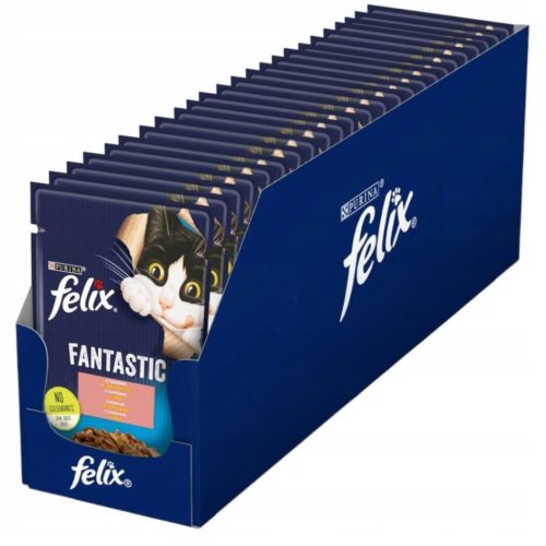 Mokra hrana za mačke Felix Losos 26 x 85g