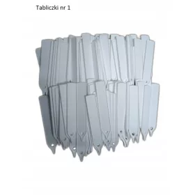  Viseča tablica bela 17 x 9 cm 1 kos.