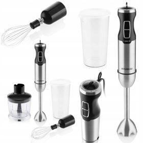 Hyundai HB 1000W Ročni Mešalnik s Turbo Funkcijo, Črna