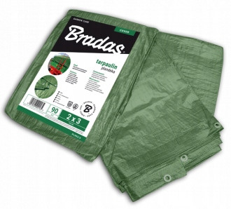 BRADAS PLANDEKA 4 x 6m za zaščito in pokrivanje predmetov