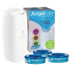 Angelcare Posoda za Plenice s 3 Vložki, Bela Mat