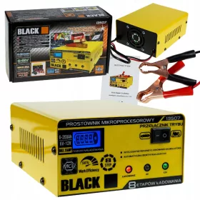   MIKROPROCESORSKI PROSTORNK ZA POLNJENJE AKUMULATORJEV 6V IN 12V 15A