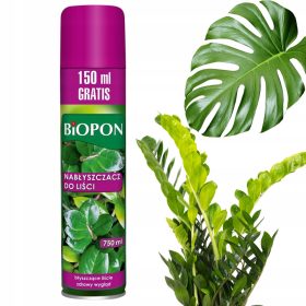   BIOPON - NABRLJALNIK ZA LISTJE V RAZPRŠILU - SVEŽ IN ZDRAV IZGLED LISTOV - 750 ML