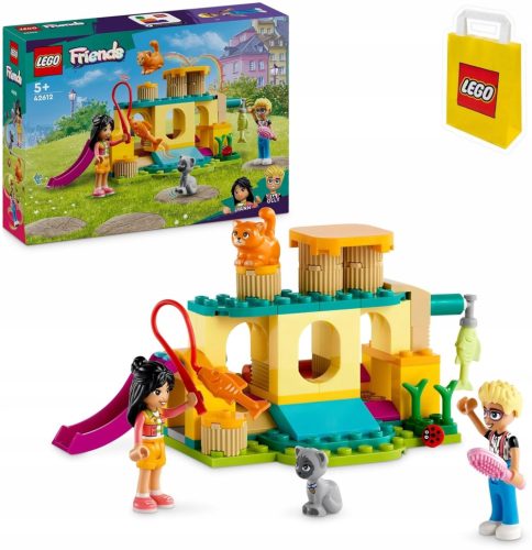 LEGO Prijateljice 42612 Pustolovščine na Mačjem Igralnem Polju + LEGO Papirnata Vrečka