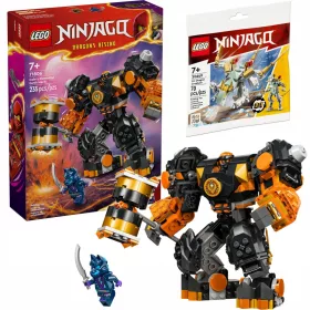   LEGO Ninjago Coleov Zemeljski meh 71806 + LEGO Ninjago Ledni zmaj 30649