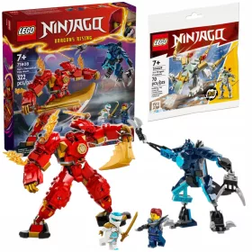 LEGO Ninjago Mech Življenjski Ogenj Kai + Ledeni Zmaj