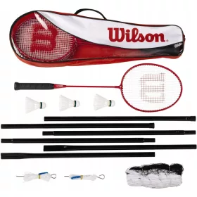 Wilson Kompletni set za badminton s 4 loparji in mrežo