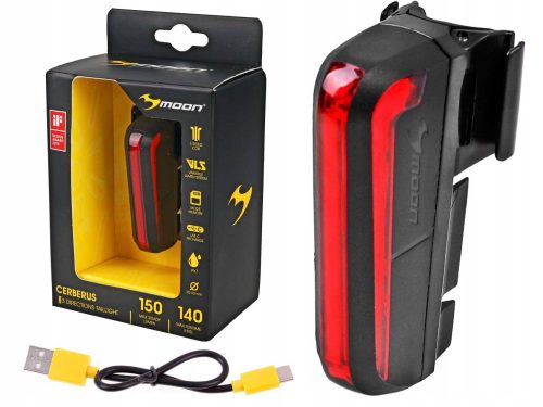 Luč za kolo Moon Cerberus 150 lm USB