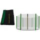 Trampolin mreža K12269 Aga 250 cm črna