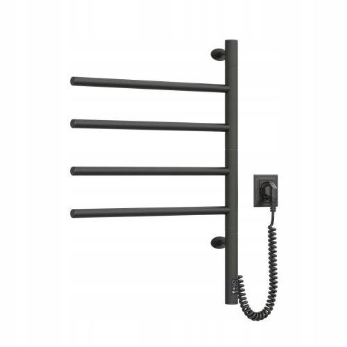 Električni kopalniški radiator ČRNI ARABESQUE 480x600 Sensor