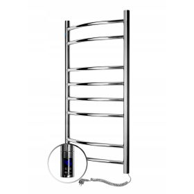   Električni kopalniški radiator CAMELLIA Sensor 480x800 mm desni krom