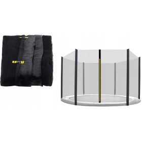 Agro Zaščitna mreža za trampolin 366-369 cm črna