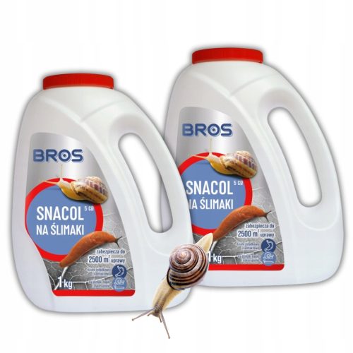 Snacol Super Granulat proti polžem 5GB 1kg x 2 pakiranja