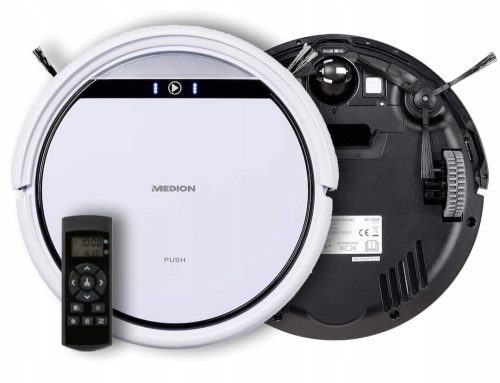 Zmogljivi robotski sesalnik Medion MD18500 za inteligentno avtomatsko ciscenje