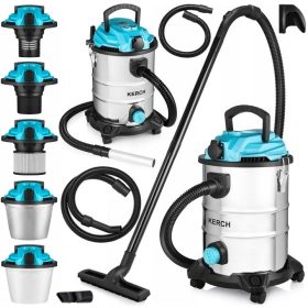   Industrijski sesalnik Kerch Tytan VC3600 3600W brez vrečke za mokro in suho sesanje