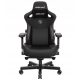  Anda Seat Kaiser 3 gaming stol, črno eko usnje