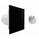Kopalniški ventilator Ventika KLIQ100BASEWC + KLIQFP180BLACK 100 mm