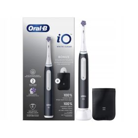 Oral-B iO White Clean magnetna zobna ščetka, črna