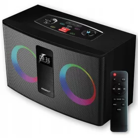    Prenosni Bluetooth zvočnik FERGUSON Regent 300BT FM radio LED RGB + daljinski upravljalnik