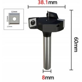   Optimized name: Diamantni čelilni rezkar za les s premerom 38 mm

Optimized description:
Diamantni čelilni rezkar za planiranje lesa s premerom 38 mm in držalom 8 mm je idealen za izravnavo površin tr