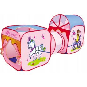   HIŠNI ŠOTOR ZA OTROKE - TUNEL DOMAČI NAMIOT ZA MALE PRINCESE