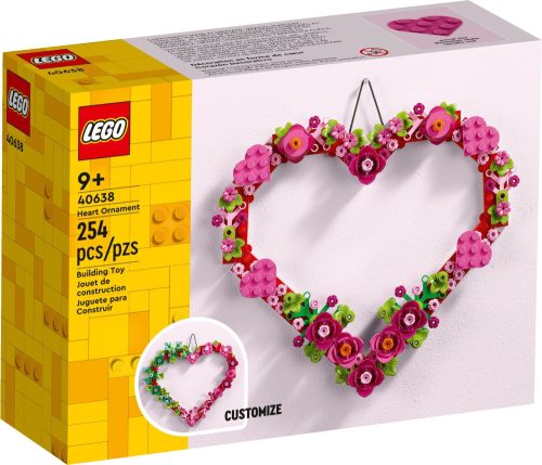 LEGO Ustvarjalec 40638 Srčna Dekoracija v obliki Srca
