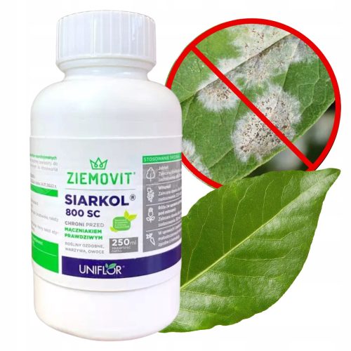 Siarkol 800 SC – Zaščita pred pepelasto plesnijo – 250 ml Ziemovit