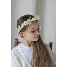 Obhajilni venec iz naravnih sušenih rastlin št.1