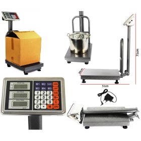   VASERO 150 kg x 1 g Elektronska Platformna Tehtnica za Industrijske Potrebe