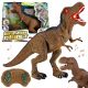 DINOZAVER TIRANOZAVER DALJINSKO UPRAVLJANJE SVETLOBNI ZVOČNI HODI ROAR VELIK RC