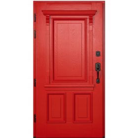 Leva zunanja vrata iz lesa z individualnim projektom