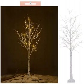 Okrasno brezo 48 LED topla 120 cm