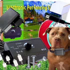   ELEKTRIČNA OBROČ ZA PSA, OGRAJA ZA MAČKE XXL 300M - NASTAVLJIVA