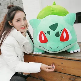   MEGA VELIKA BULBASAUR TUBE PLANT CUDDLE PLIŠASTA IGRAČA BEDDY BEAR 55 cm