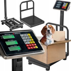 WAGA ZA SKLADIŠČE Z ELEKTRONSKIM LCD ZASLONOM 300KG