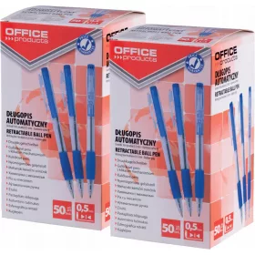 Modri zložljivi kemični svinčnik Office Products
