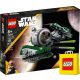 LEGO STAR WARS 75360 Yoda's Jedi Starfighter + VP LEGO papirnata vrečka srednje velikosti 41cmx34cmx11cm DARILNA VREČKA