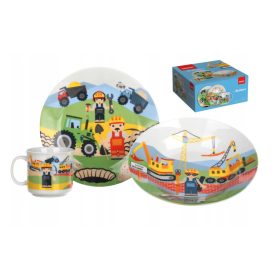 Gradbeni komplet posod Banquet za otroke 3 kosi