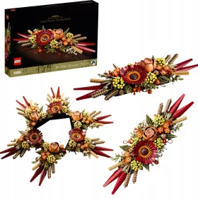   LEGO IKONE 10314 Dekoracija iz sušenega cvetja + ELEKTRONSKA VALENTINOVA VOZILNICA