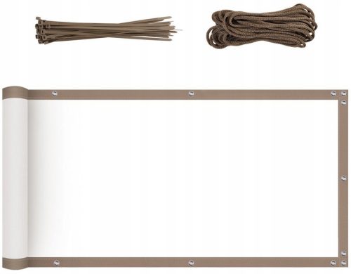 Balkonska prevleka in podloga 90 x 500 cm UV 160g/m2 Sekey