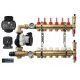 Krakterm 8-krožni razdelilnik za talno ogrevanje AMG Electronic Pump
