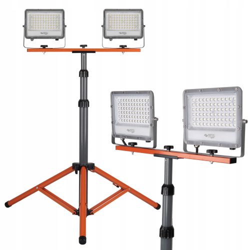 Halogenska LED svetilka z dvojnim stojalom 200W