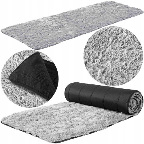 Luksuzna preproga iz umetnega krzna za dnevno sobo 80x300 cm