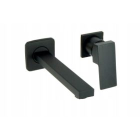 Stellman podometna armatura za umivalnik, črna