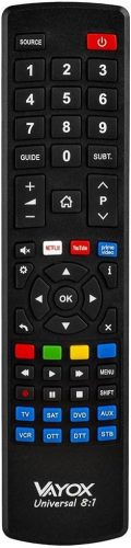Vayox univerzalni daljinski upravljalnik VA0141 za TV Dekoder DVD