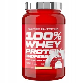 SCITEC 100% WHEY PROTEIN PROFESSIONAL 920g WPC – Vanilija