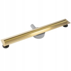   Linijski odtok NEOX SLIM PRO 60 cm zlati - Vrtljivi odvod Rea