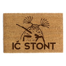   Držalo za vrata z znanim memom 'IĆ STONT' 60x90cm